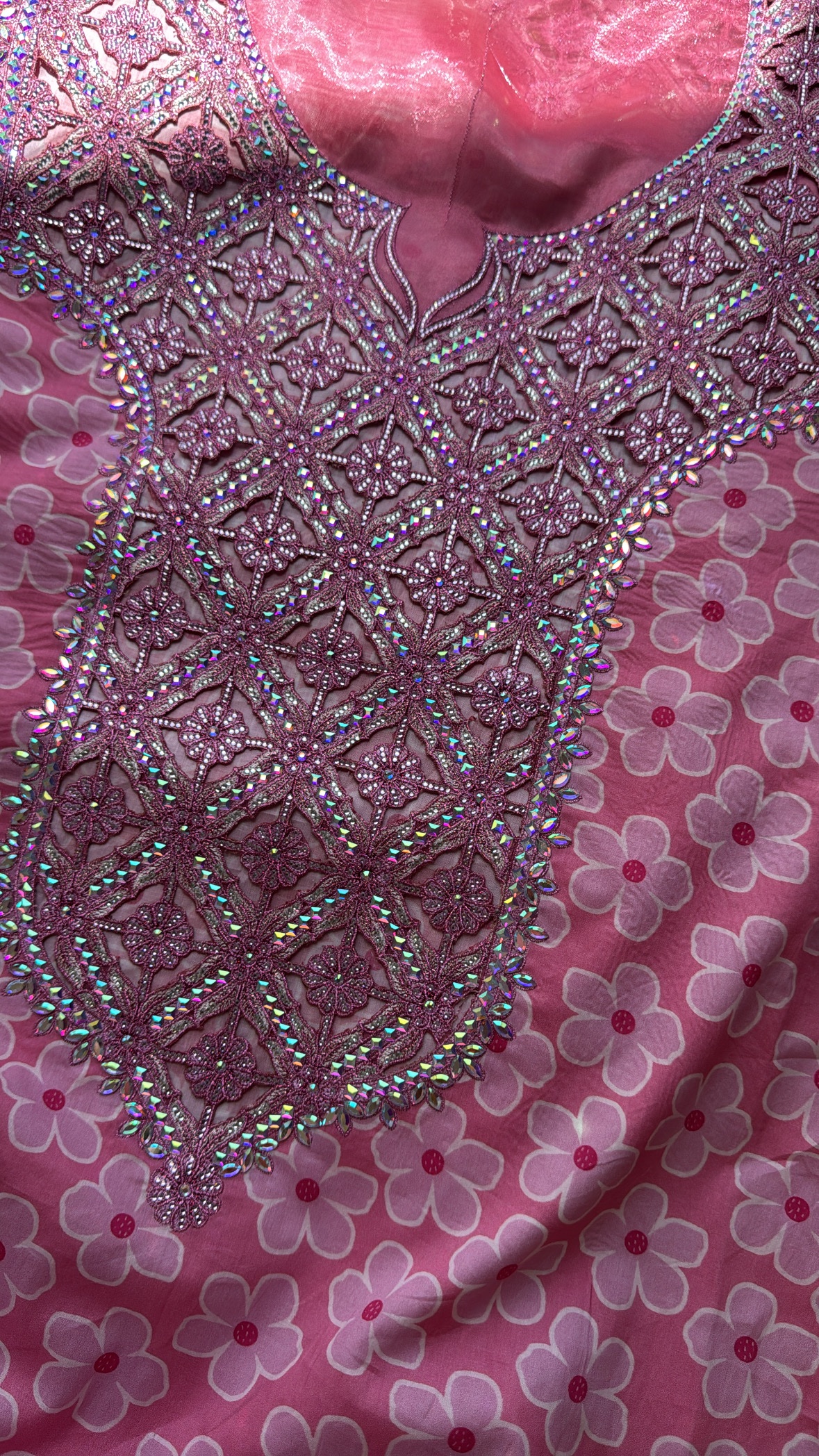 e49096ee-300c-4371-90e0-af9fbd4e6ffe Pretty pink mukhwar💘🌷 - الصورة 1